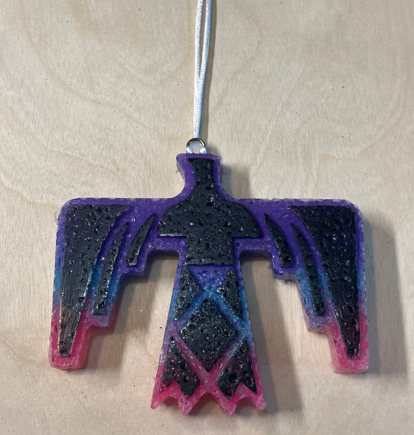 Multicolored Thunderbird Car Freshie (Cowboy Cookie)
