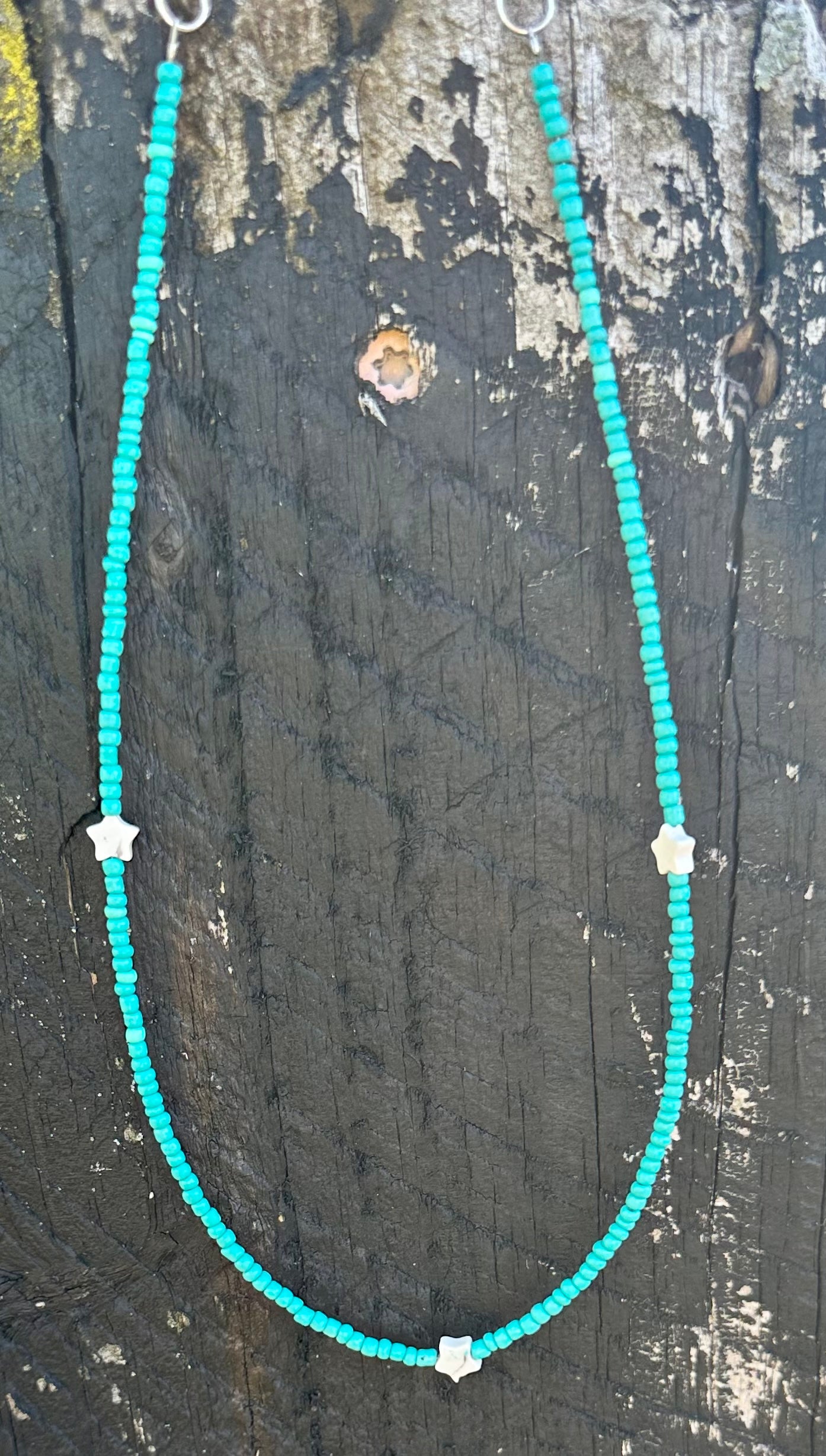 Turquoise Stars Choker