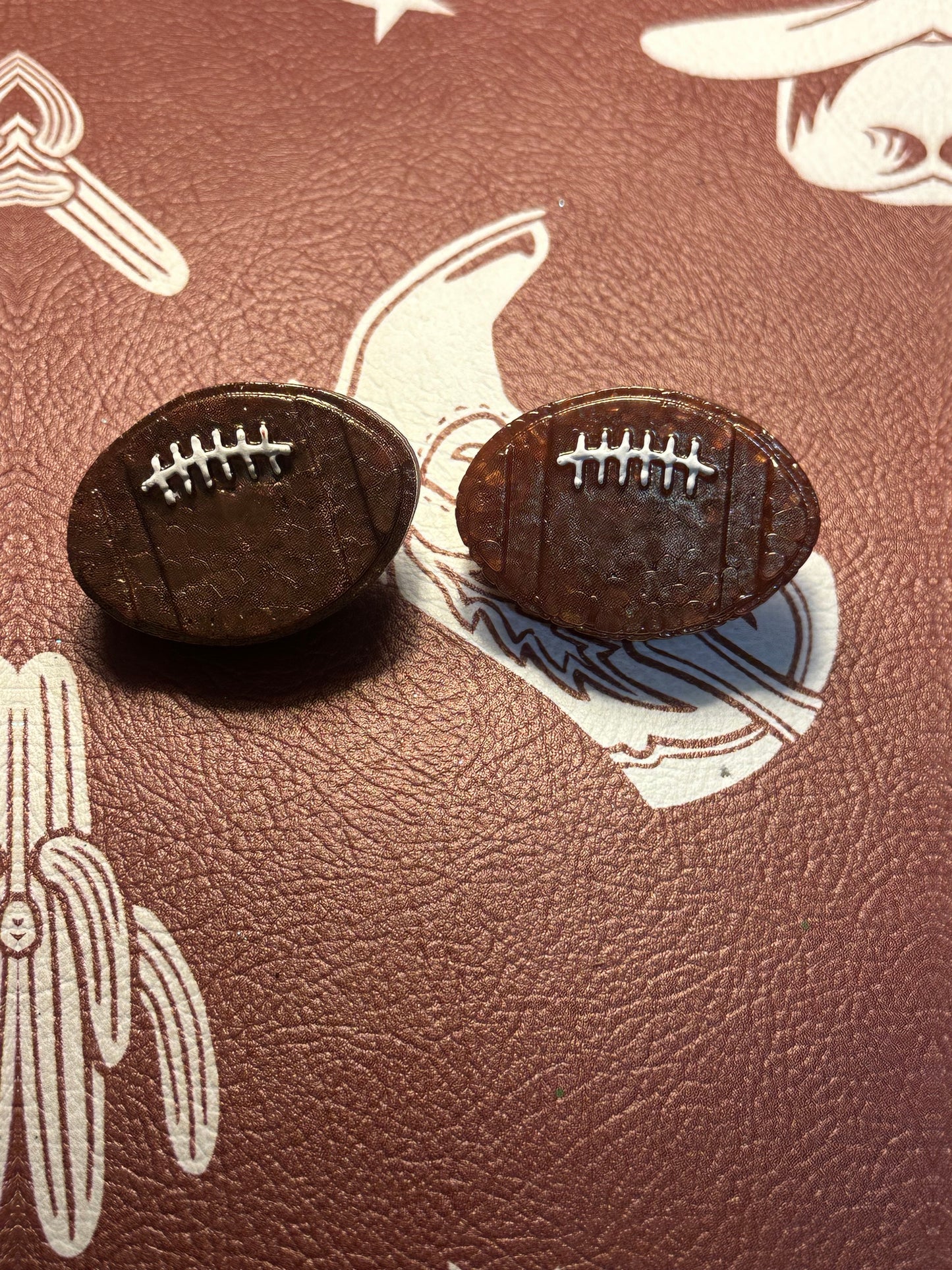 Football Vent Clip Freshies (Black Ice)