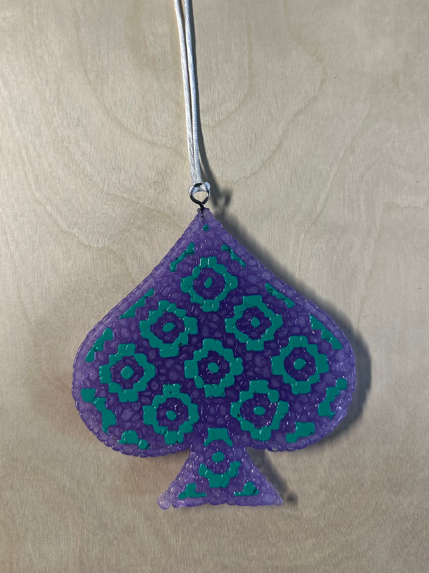 Purple & Teal Aztec Car Freshie (Jolly Rancher)