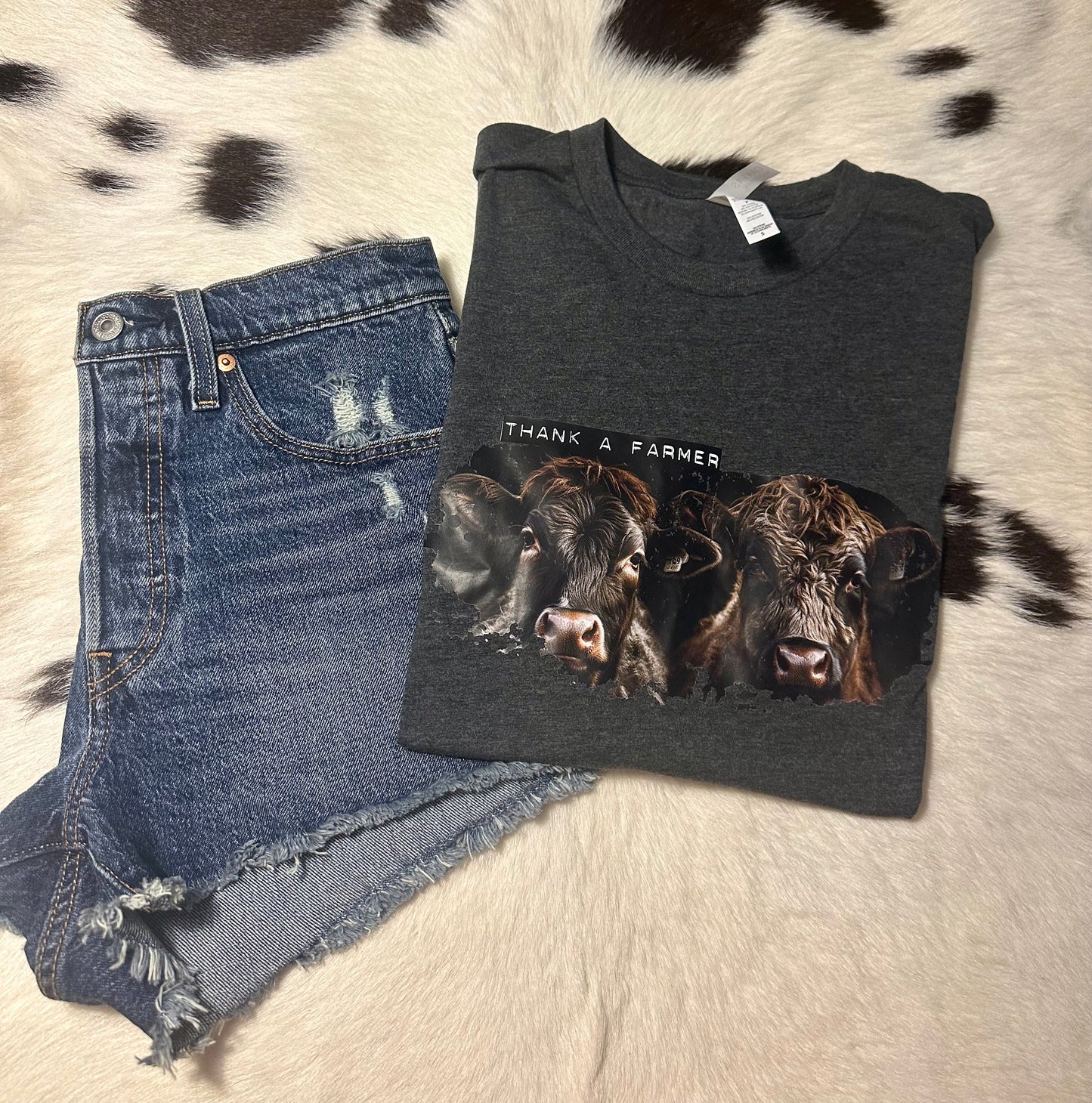 Small Thank A Farmer Top