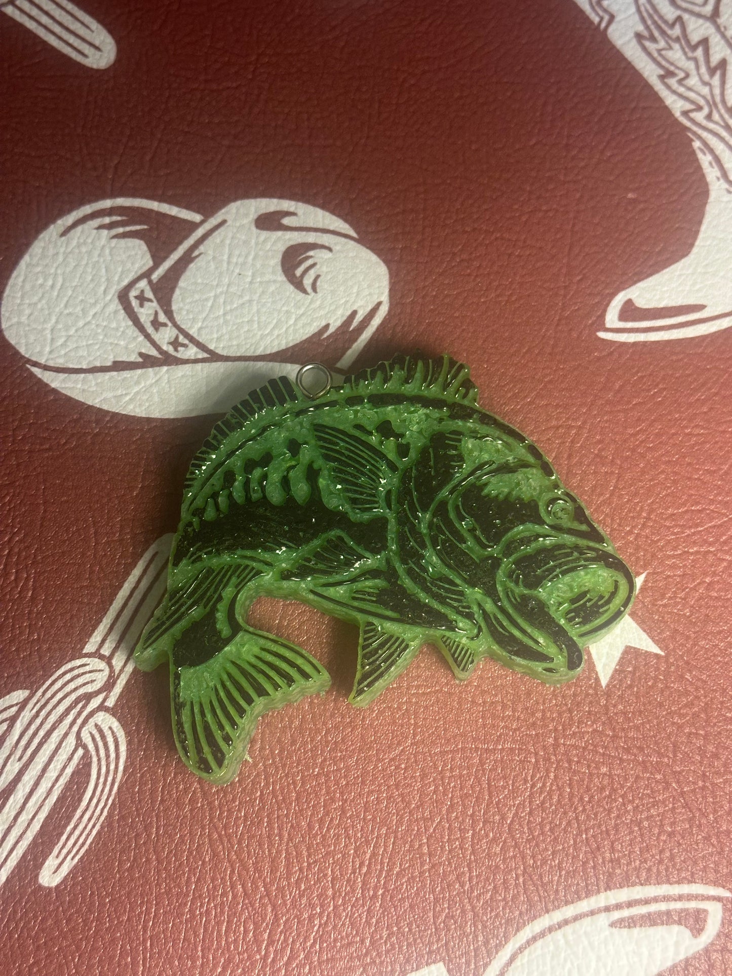 Fish Car Freshie (Black Ice)