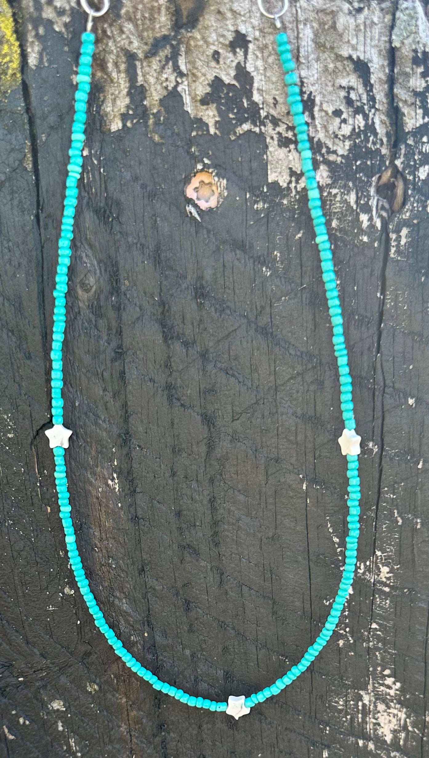 Turquoise Stars Choker