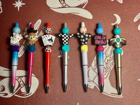 Western Beaded Pens