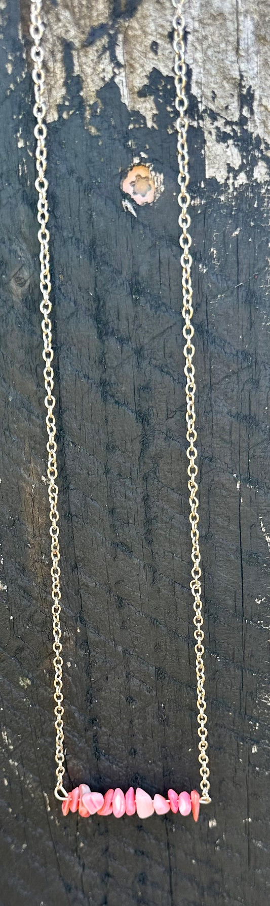 The Bar Stone Necklace