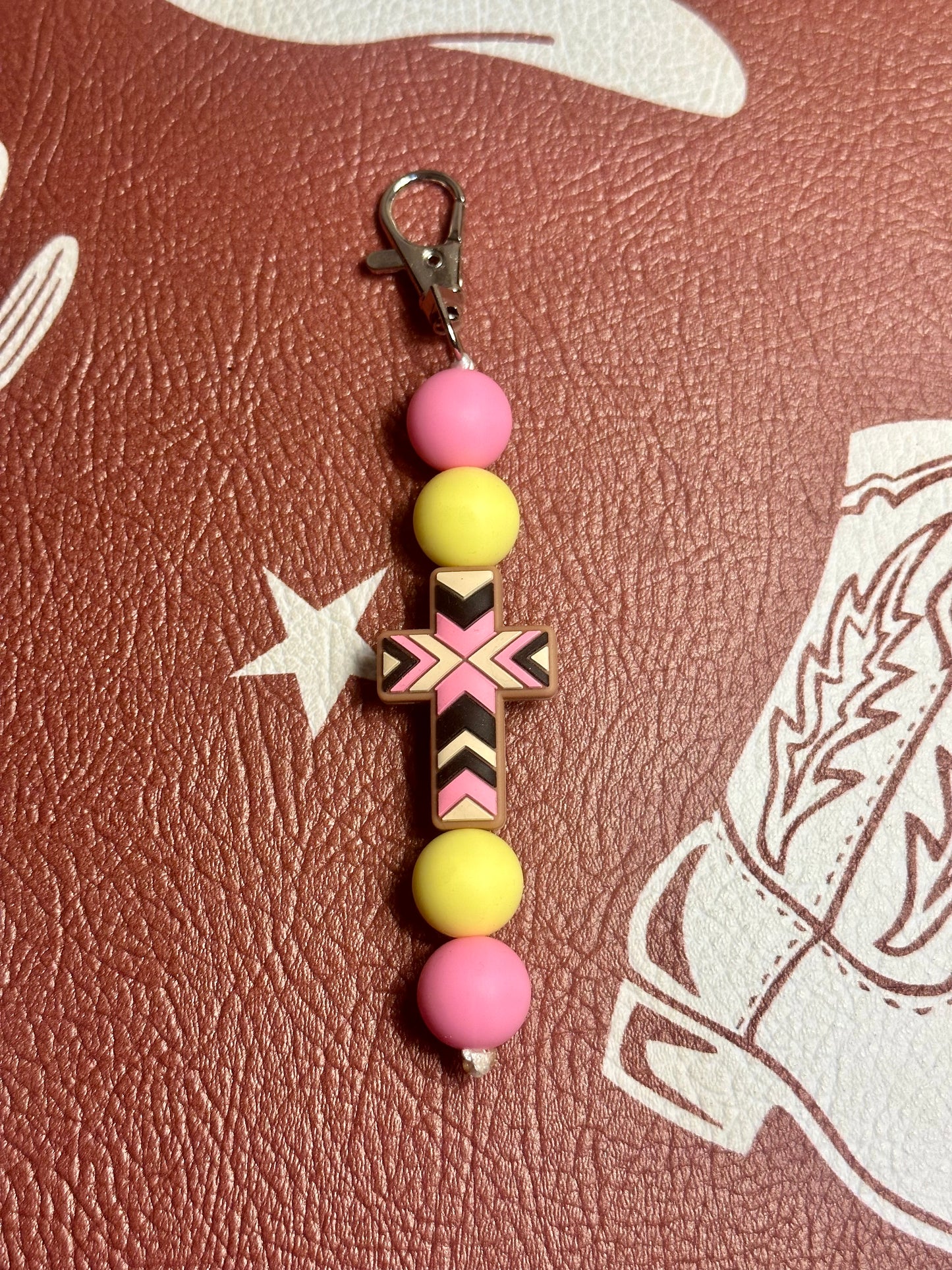 Cross Keychain