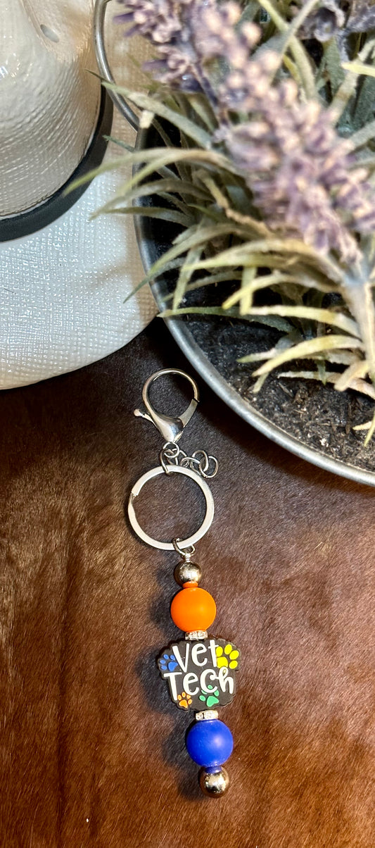 Vet Tech Keychain