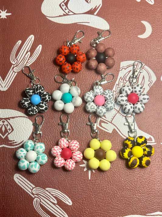 Flower Keychains