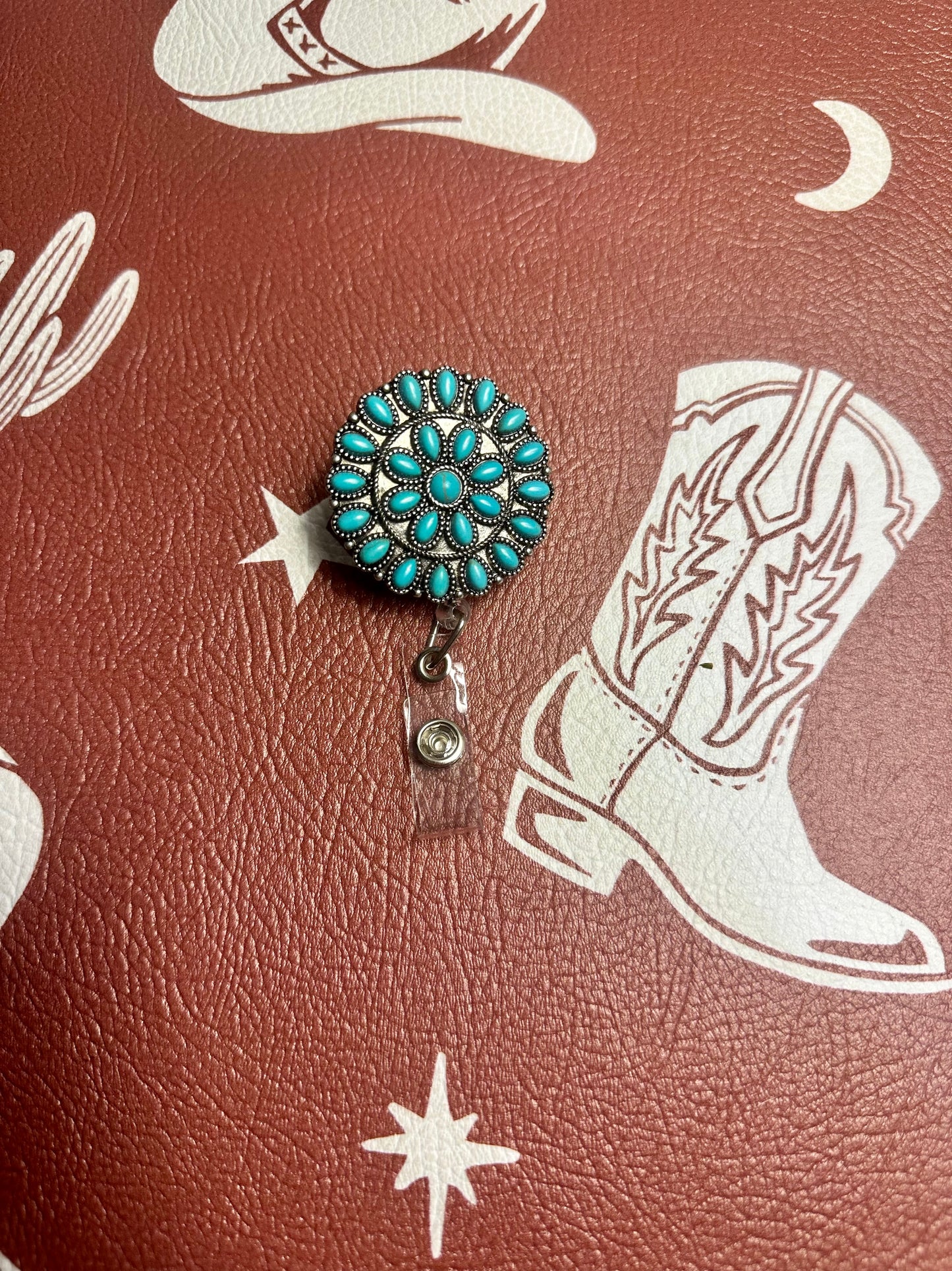 Turquoise Badge Reel