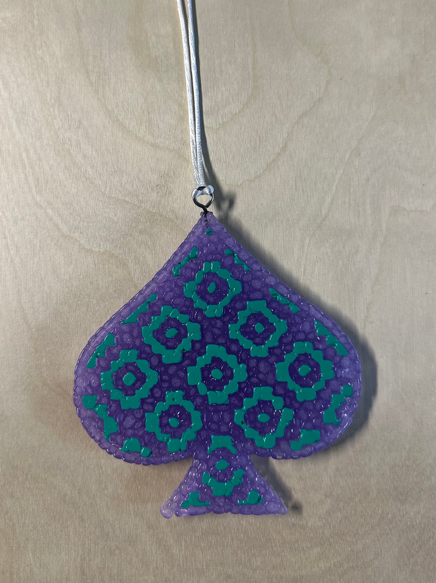 RTS Purple & Teal Aztec Car Freshie