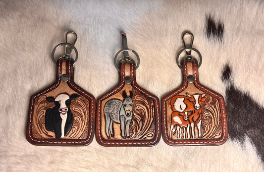 Leather Keychains