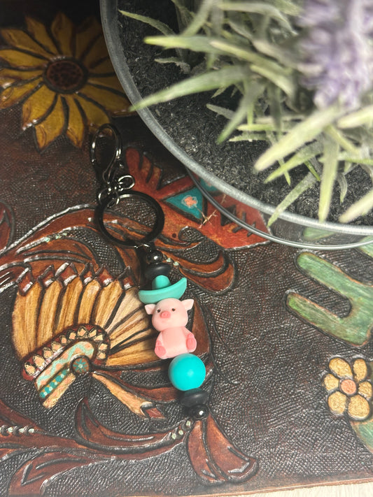 Pig Keychain