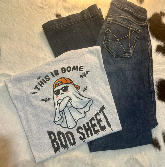 Large Boo Sheet Top